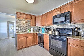 Chic Home w/ Fire Pit & Patio, Walk to Lake!