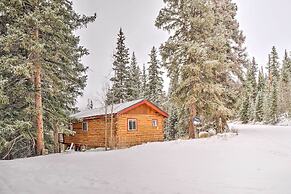 Picturesque Alma Log Cabin w/ Deck & Grill!