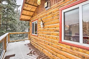 Picturesque Alma Log Cabin w/ Deck & Grill!
