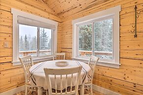 Picturesque Alma Log Cabin w/ Deck & Grill!