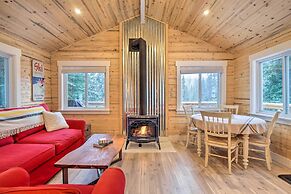 Picturesque Alma Log Cabin w/ Deck & Grill!