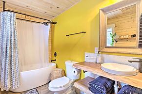 Picturesque Alma Log Cabin w/ Deck & Grill!