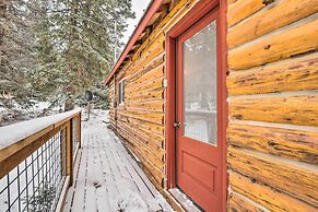 Picturesque Alma Log Cabin w/ Deck & Grill!