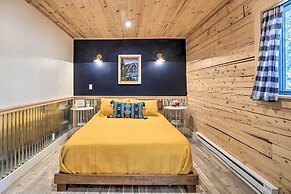 Picturesque Alma Log Cabin w/ Deck & Grill!