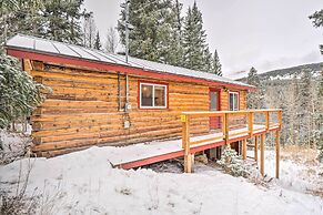 Picturesque Alma Log Cabin w/ Deck & Grill!