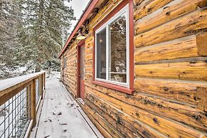 Picturesque Alma Log Cabin w/ Deck & Grill!