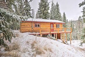 Picturesque Alma Log Cabin w/ Deck & Grill!