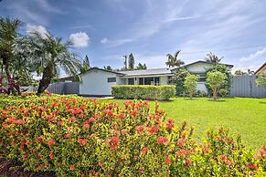 Tropical Home w/ Outdoor Oasis: 2 Mi to Beach