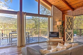 Lovely Oakhurst Cabin w/ Deck & Mtn Views!