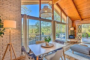 Lovely Oakhurst Cabin w/ Deck & Mtn Views!