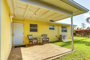 < 3 Mi to Juno Beach: Coastal Townhome w/ Patio!