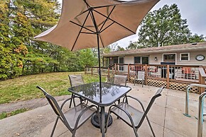 Family Home w/ Deck on Lake Sara: Pets are Welcome