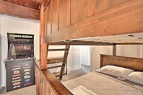 1 Mi to Lake Gregory: Mtn-view Cabin w/ Deck