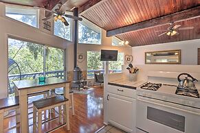 1 Mi to Lake Gregory: Mtn-view Cabin w/ Deck