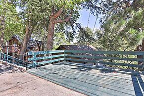 1 Mi to Lake Gregory: Mtn-view Cabin w/ Deck
