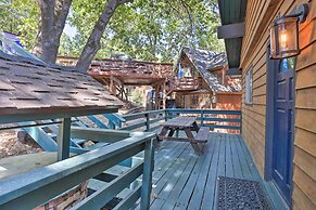 1 Mi to Lake Gregory: Mtn-view Cabin w/ Deck