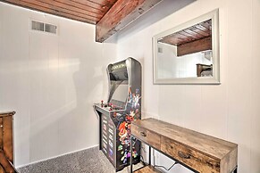 1 Mi to Lake Gregory: Mtn-view Cabin w/ Deck