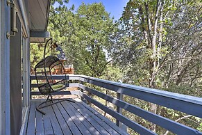 1 Mi to Lake Gregory: Mtn-view Cabin w/ Deck