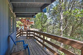 1 Mi to Lake Gregory: Mtn-view Cabin w/ Deck