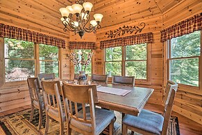 Hayesville Cabin w/ Game Room & Mtn Views!