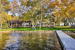 Pelican Lake Getaway on Stunning Peninsula!