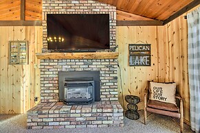 Pelican Lake Getaway on Stunning Peninsula!