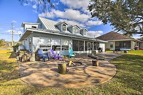 Waterfront Lake Placid Home w/ Dock & Fire Pit