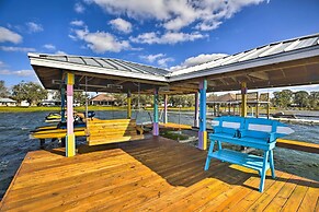 Waterfront Lake Placid Home w/ Dock & Fire Pit