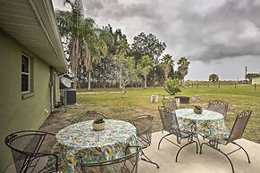 Lake Okeechobee Fishing Retreat w/ Fire Pit!