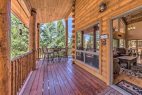 Quiet Ruidoso Cabin w/ Deck & Private Hot Tub