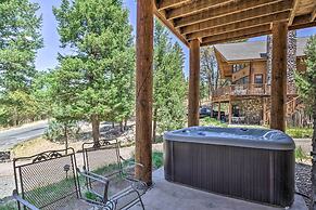 Quiet Ruidoso Cabin w/ Deck & Private Hot Tub