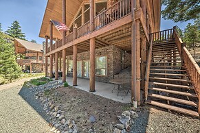 Quiet Ruidoso Cabin w/ Deck & Private Hot Tub