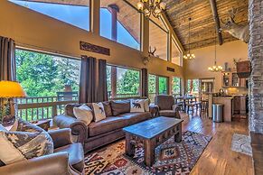 Quiet Ruidoso Cabin w/ Deck & Private Hot Tub