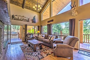 Quiet Ruidoso Cabin w/ Deck & Private Hot Tub