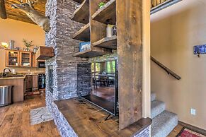 Quiet Ruidoso Cabin w/ Deck & Private Hot Tub