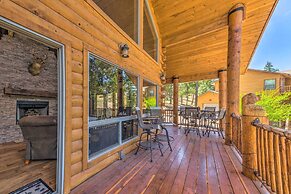 Quiet Ruidoso Cabin w/ Deck & Private Hot Tub
