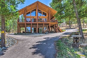 Quiet Ruidoso Cabin w/ Deck & Private Hot Tub