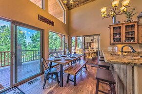 Quiet Ruidoso Cabin w/ Deck & Private Hot Tub