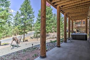 Quiet Ruidoso Cabin w/ Deck & Private Hot Tub