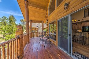 Quiet Ruidoso Cabin w/ Deck & Private Hot Tub