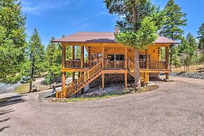 Quiet Ruidoso Cabin w/ Deck & Private Hot Tub