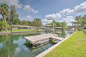 Waterfront Crystal River Home w/ Boat Dock!