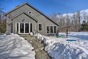 Berkshires Home on 11 Acres w/ Pond & 2 Fire Pits!