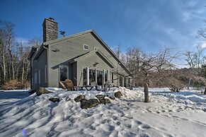 Berkshires Home on 11 Acres w/ Pond & 2 Fire Pits!