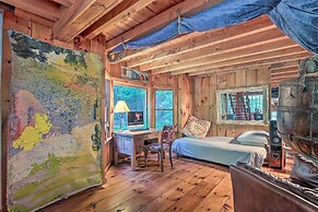 'the Mill River Cabin w/ Fireplace & River View!