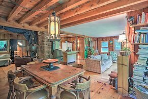 'the Mill River Cabin w/ Fireplace & River View!
