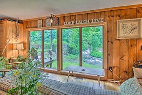 'the Mill River Cabin w/ Fireplace & River View!