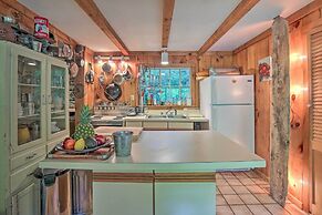 'the Mill River Cabin w/ Fireplace & River View!