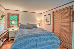 'the Mill River Cabin w/ Fireplace & River View!