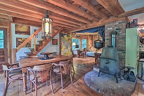 'the Mill River Cabin w/ Fireplace & River View!